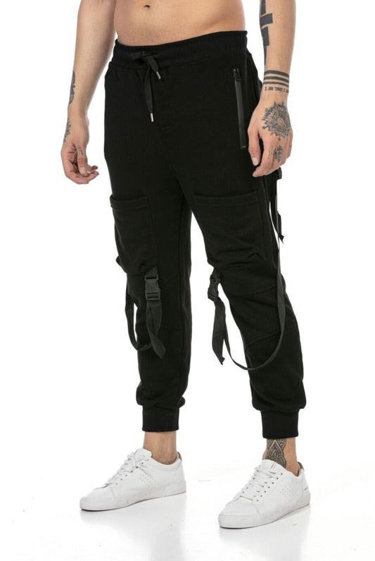 Redbridge HARPER Men's Jogging Bottoms Black M4277