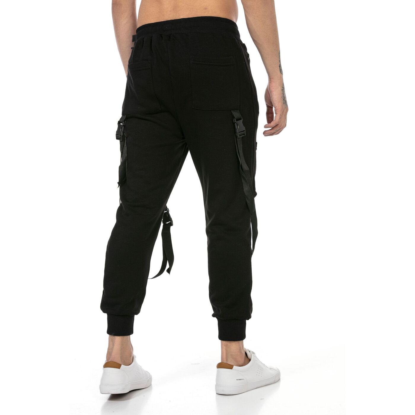 Redbridge HARPER Men's Jogging Bottoms Black M4277