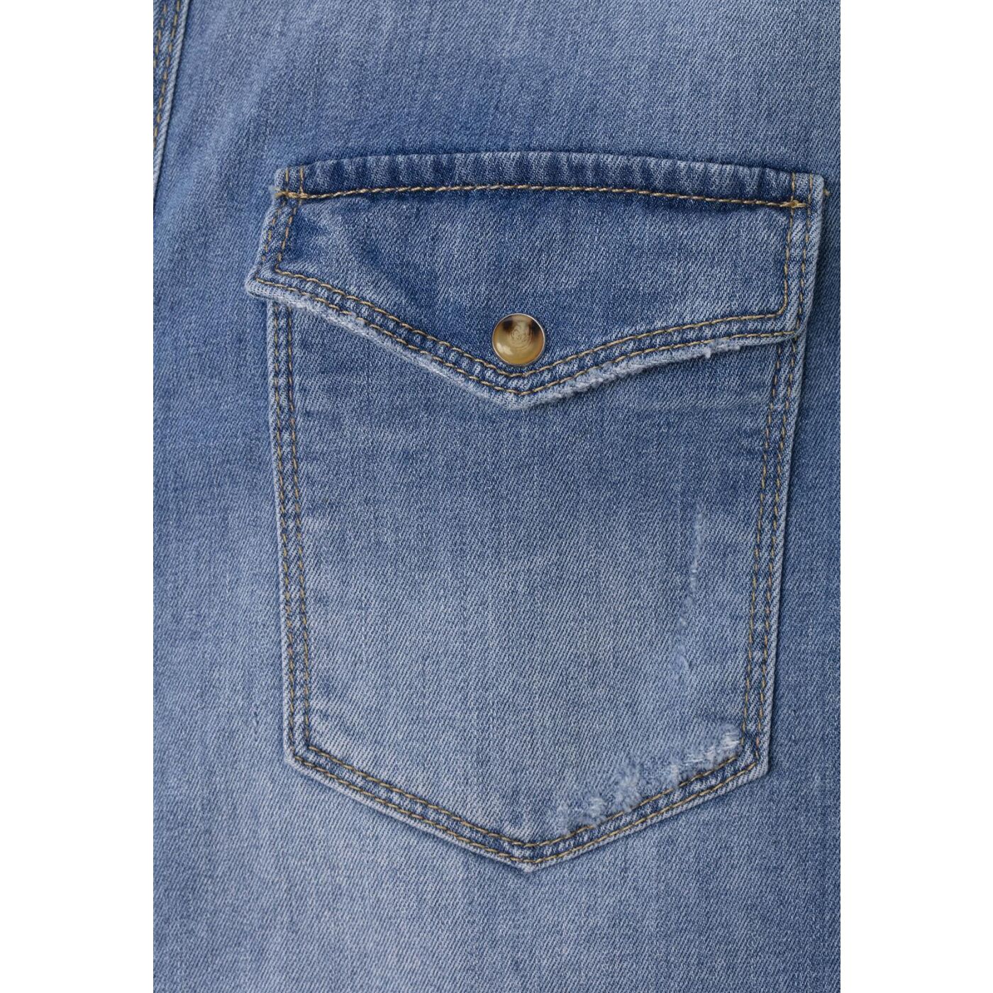 Redbridge Neimar Jeansherren Hemd Denim M5031