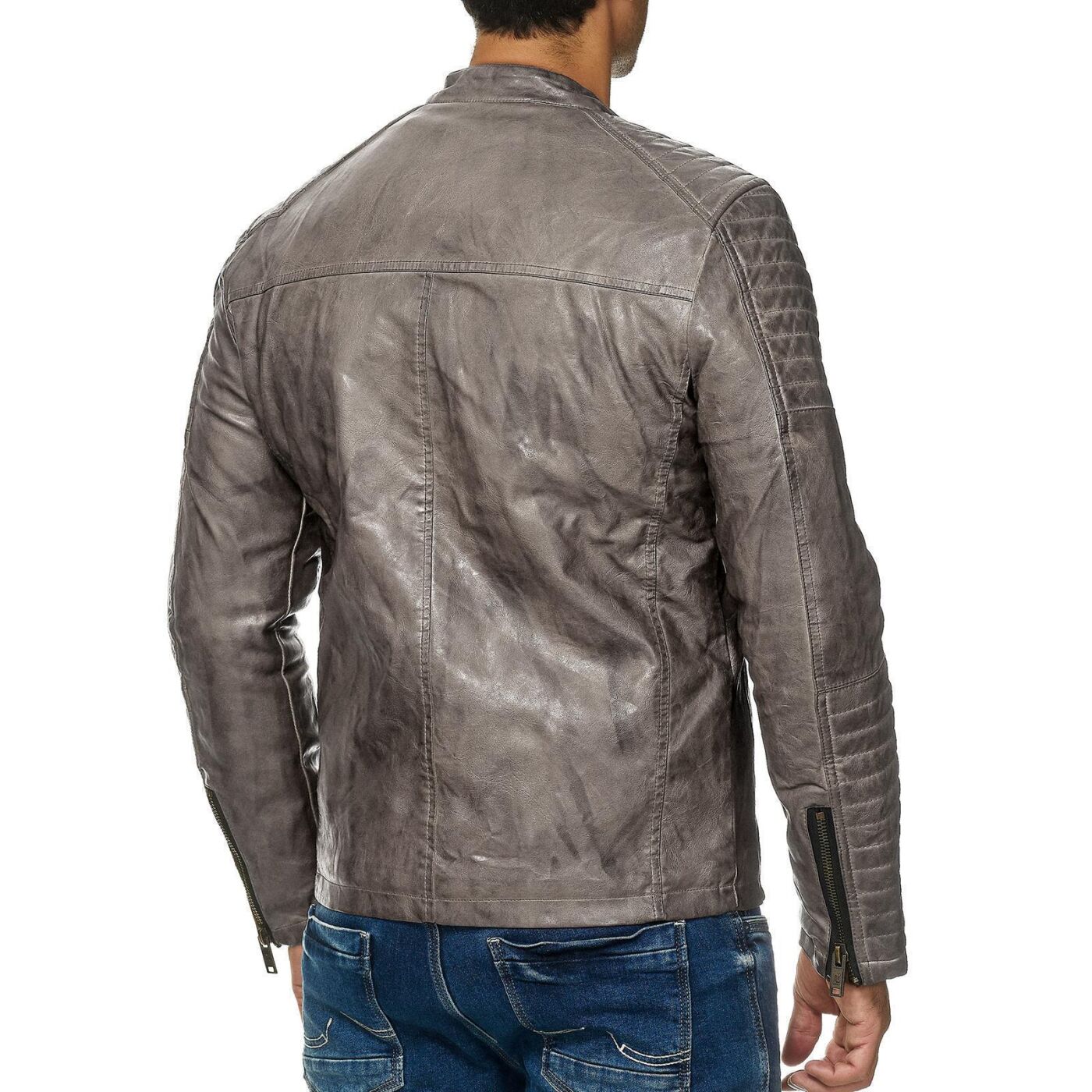 Redbridge ANCON men's leather jacket M6013