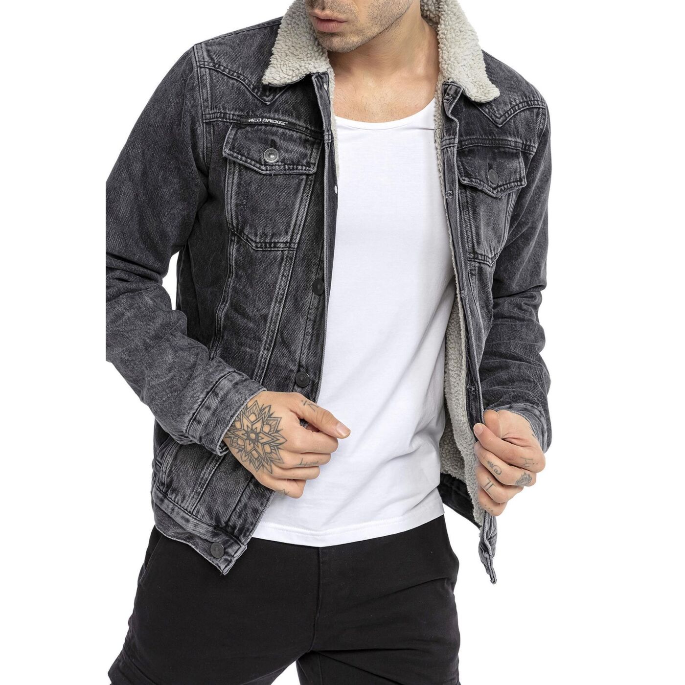 Redbridge By Cipo & Baxx TROY Herren Jeans Jacke Denim M6059