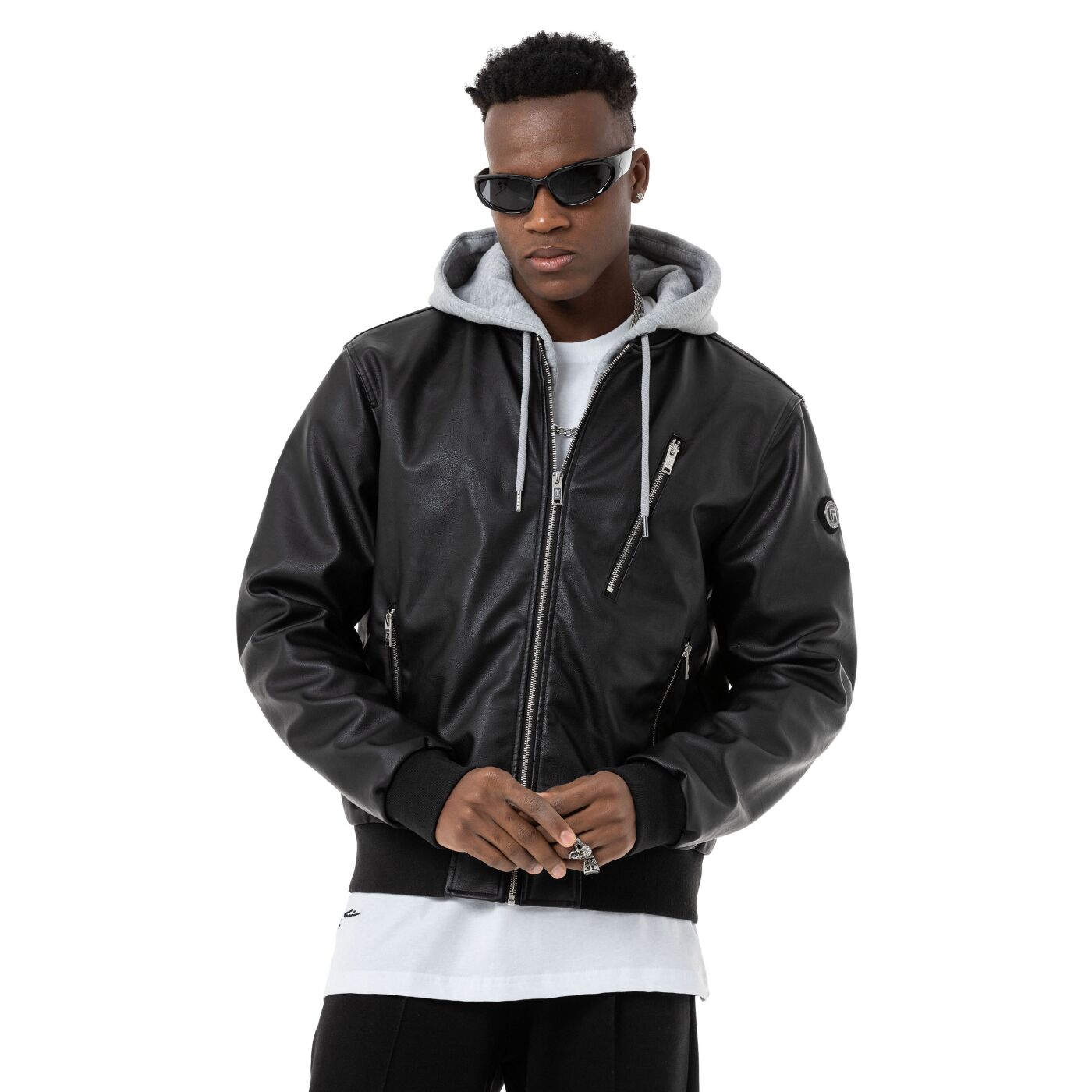 Redbridge REXFORD Herren Lederjacke M6142