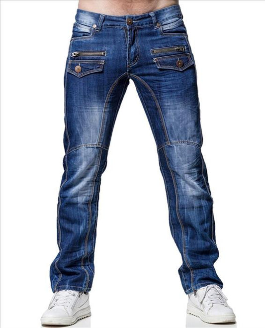 Kosmo Lupo BOLTEN Herren Jeans Denim Straight Cut