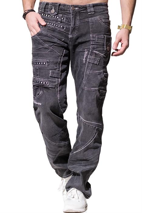 Kosmo Lupo CLARK men's jeans denim straight cut