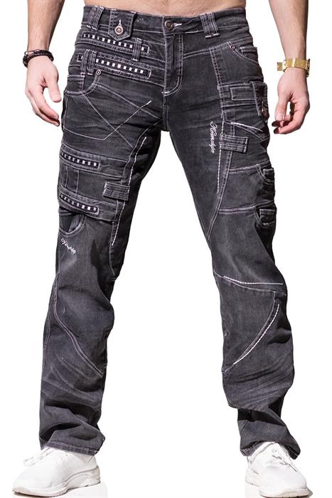 Kosmo Lupo CLARK Herren Jeans Denim Straight Cut