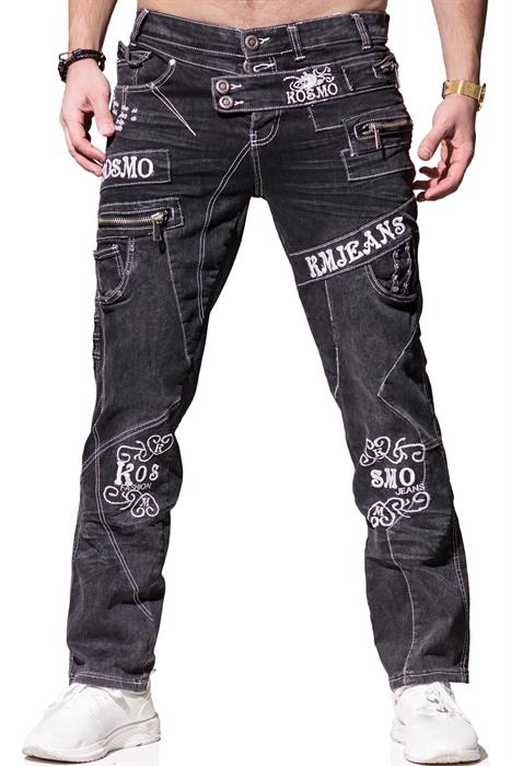 Kosmo Lupo GLENROCK Herren Jeans Denim Straight Cut