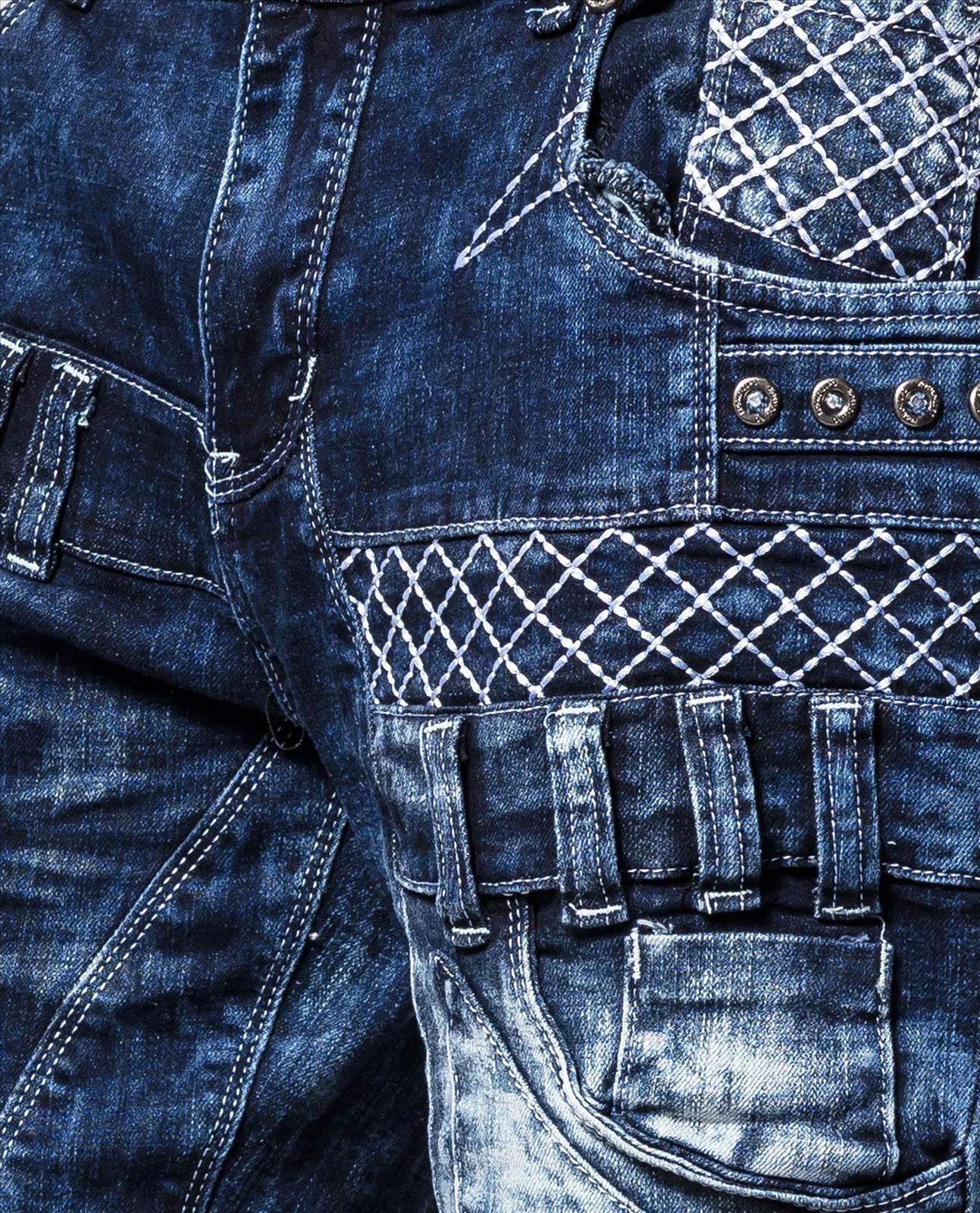 K&amp;M Kosmo Lupo TURIN men's jeans denim straight cut