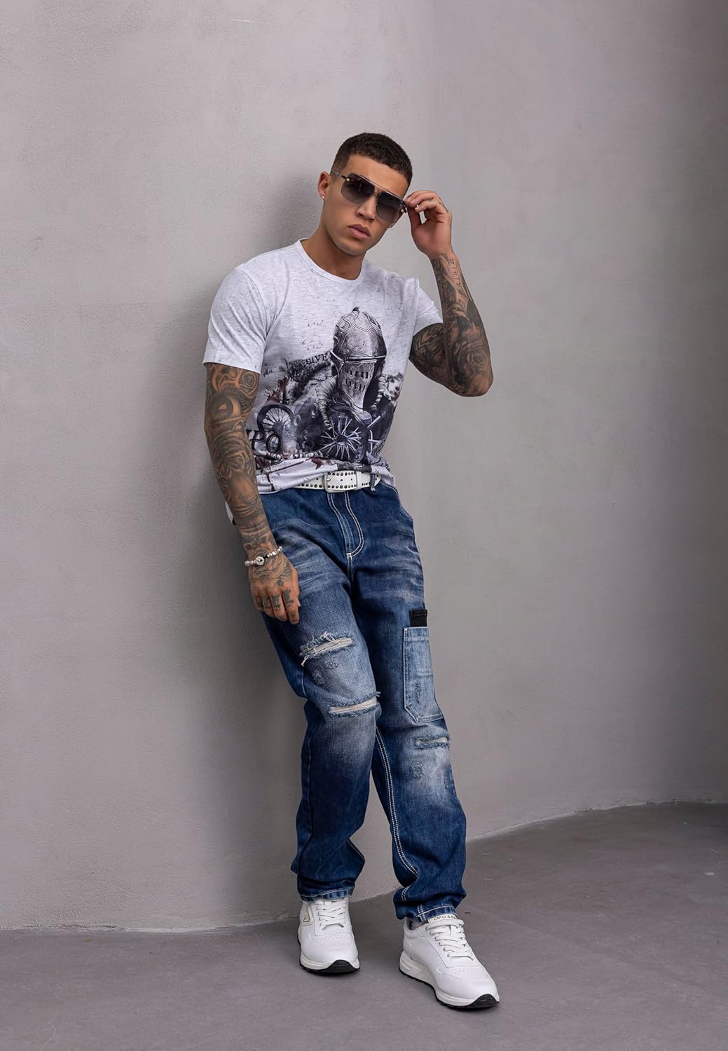 Cipo &amp; Baxx ACE Men's Jeans Denim CD838