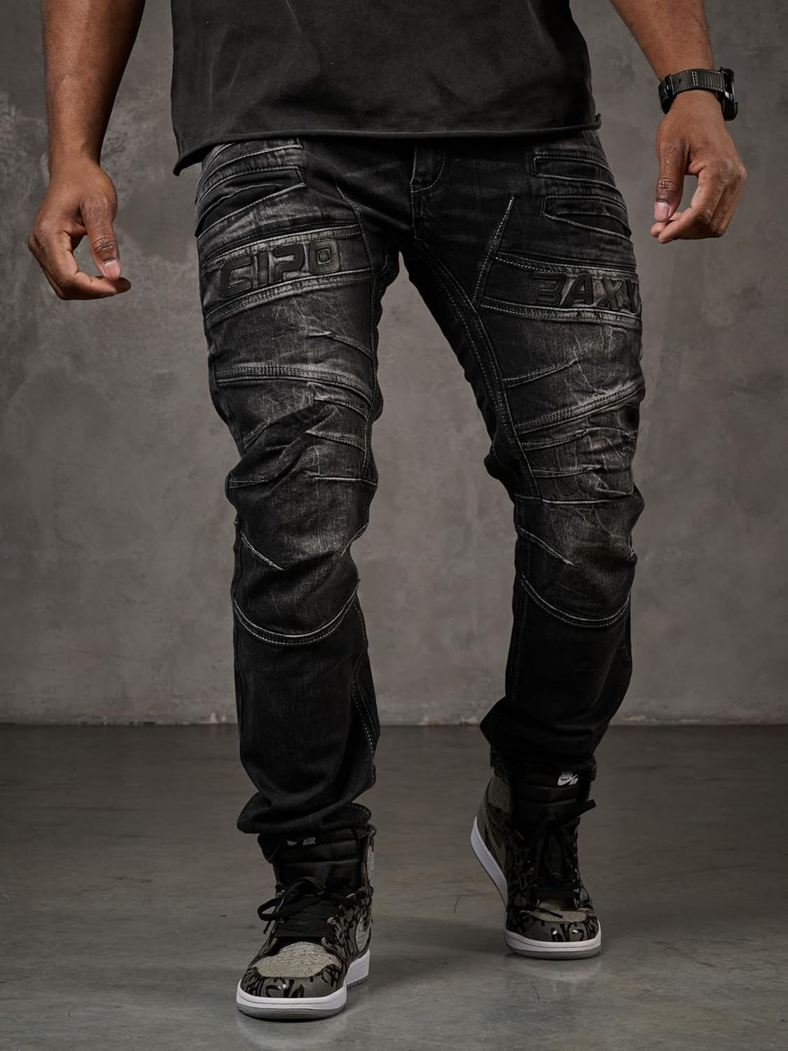 Cipo &amp; Baxx CHICAGO Men's Jeans Denim CD491