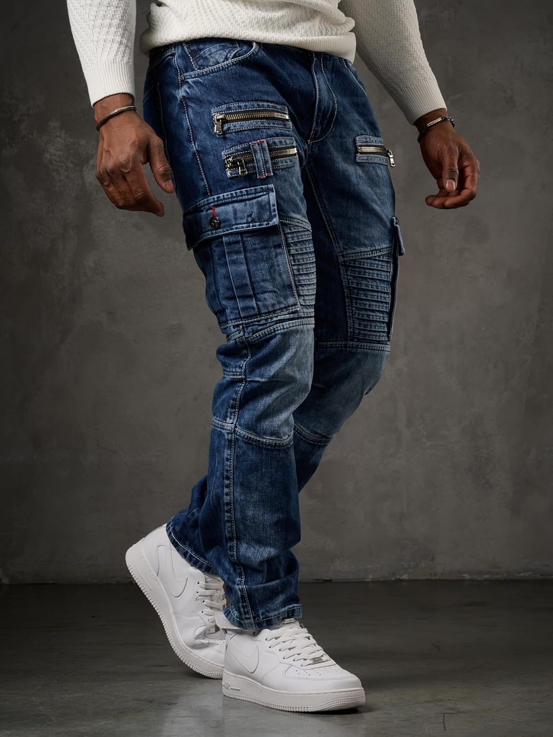 Cipo & Baxx HUGO Herren Cargo Jeans CD798