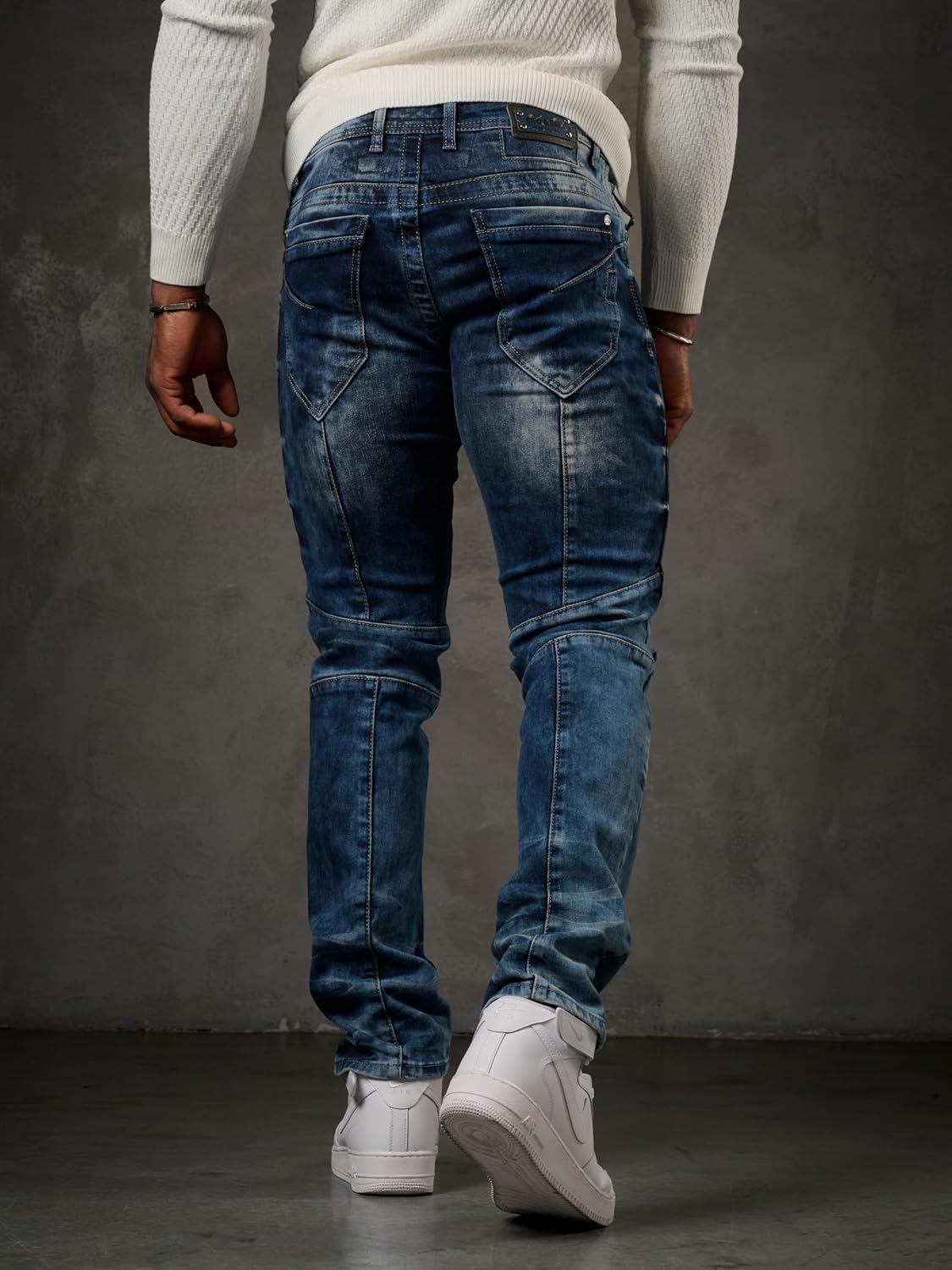Cipo &amp; Baxx LUMEN Men's Jeans Denim CD286