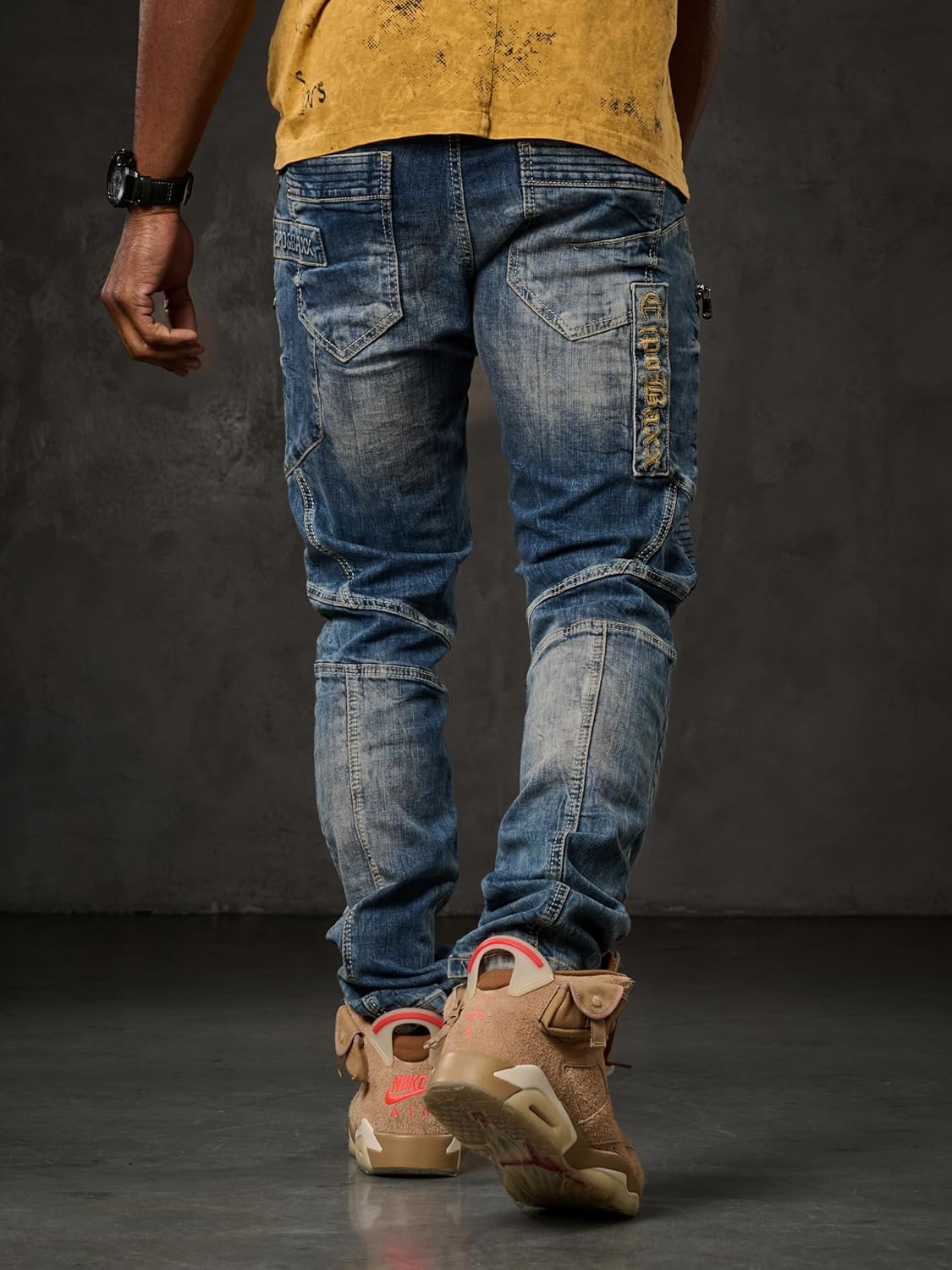 Cipo &amp; Baxx UTAH Men's Jeans Denim CD293