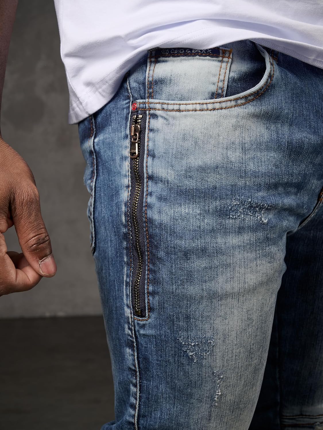 Cipo &amp; Baxx ACE Men's Jeans Denim CD838