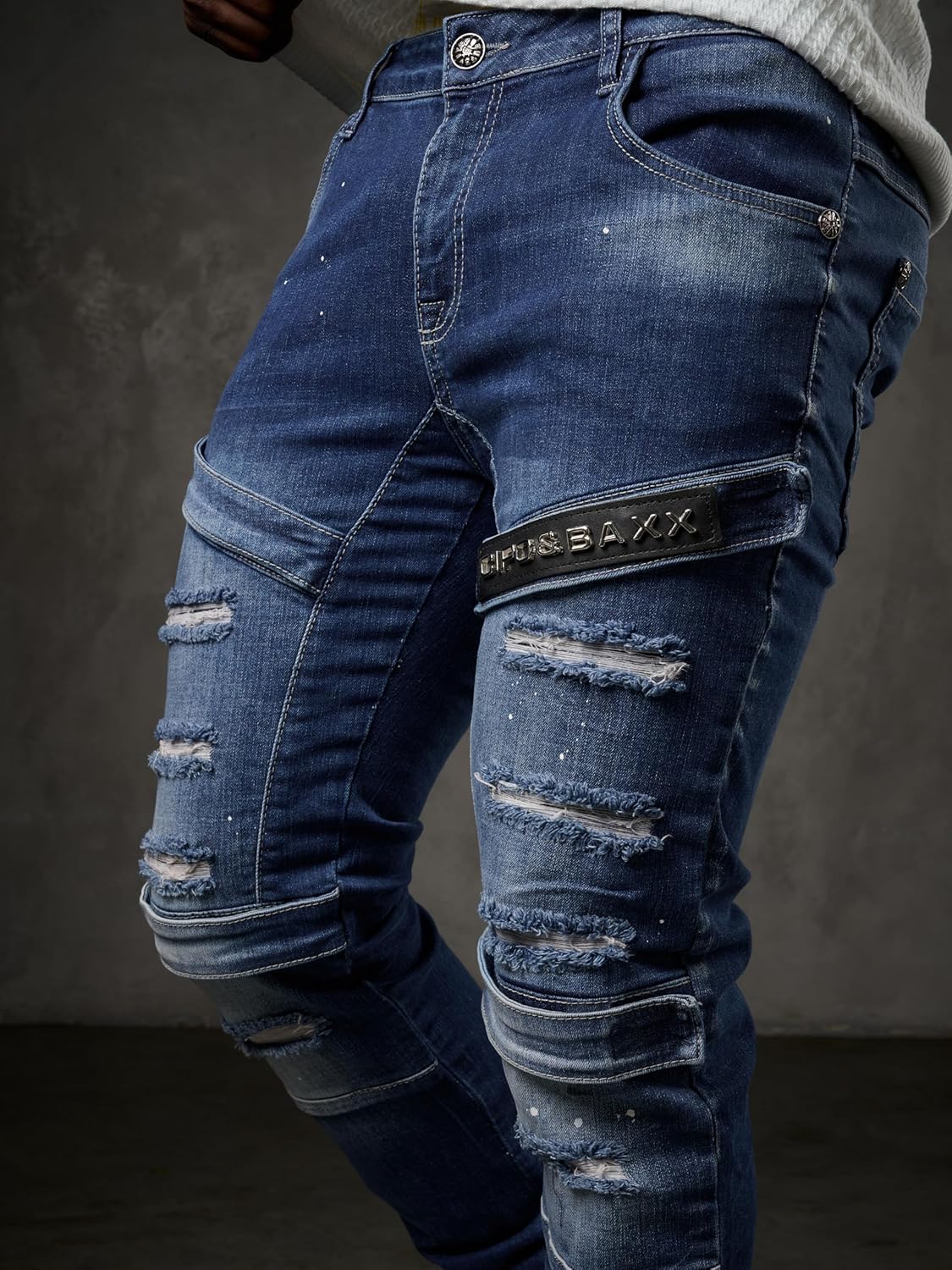 Cipo &amp; Baxx CONNECT men's jeans denim CD555