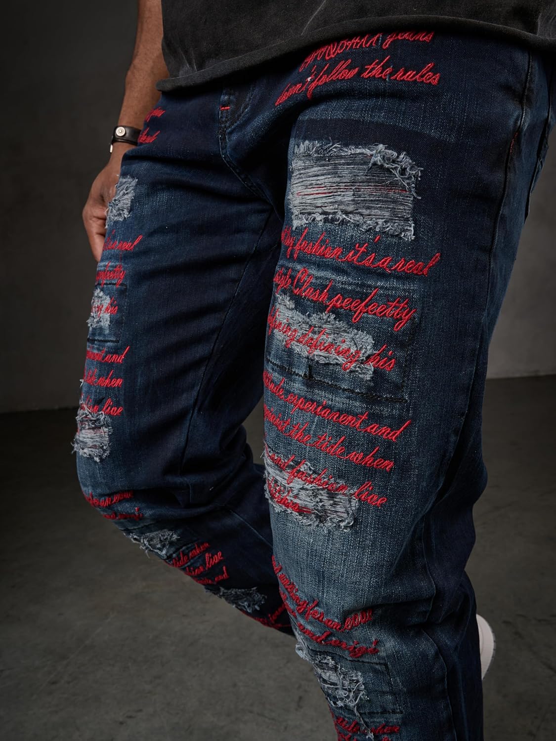 Cipo &amp; Baxx CARWAY Men's Jeans Denim CD699