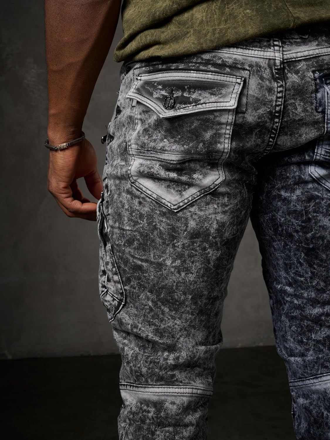 Cipo &amp; Baxx EDISON men's jeans denim CD780 