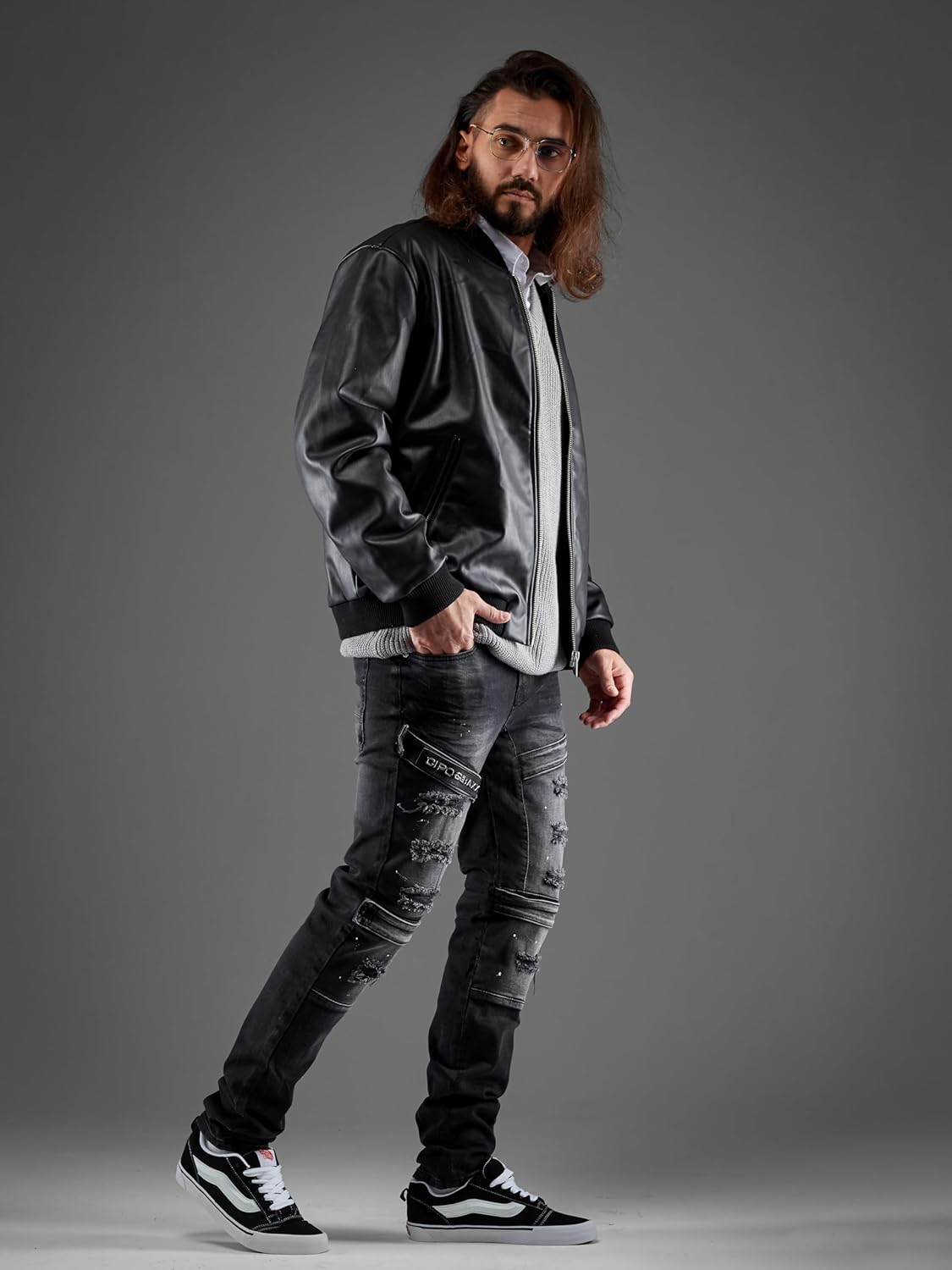 Cipo &amp; Baxx SNIPER Men's Jeans Denim CD555