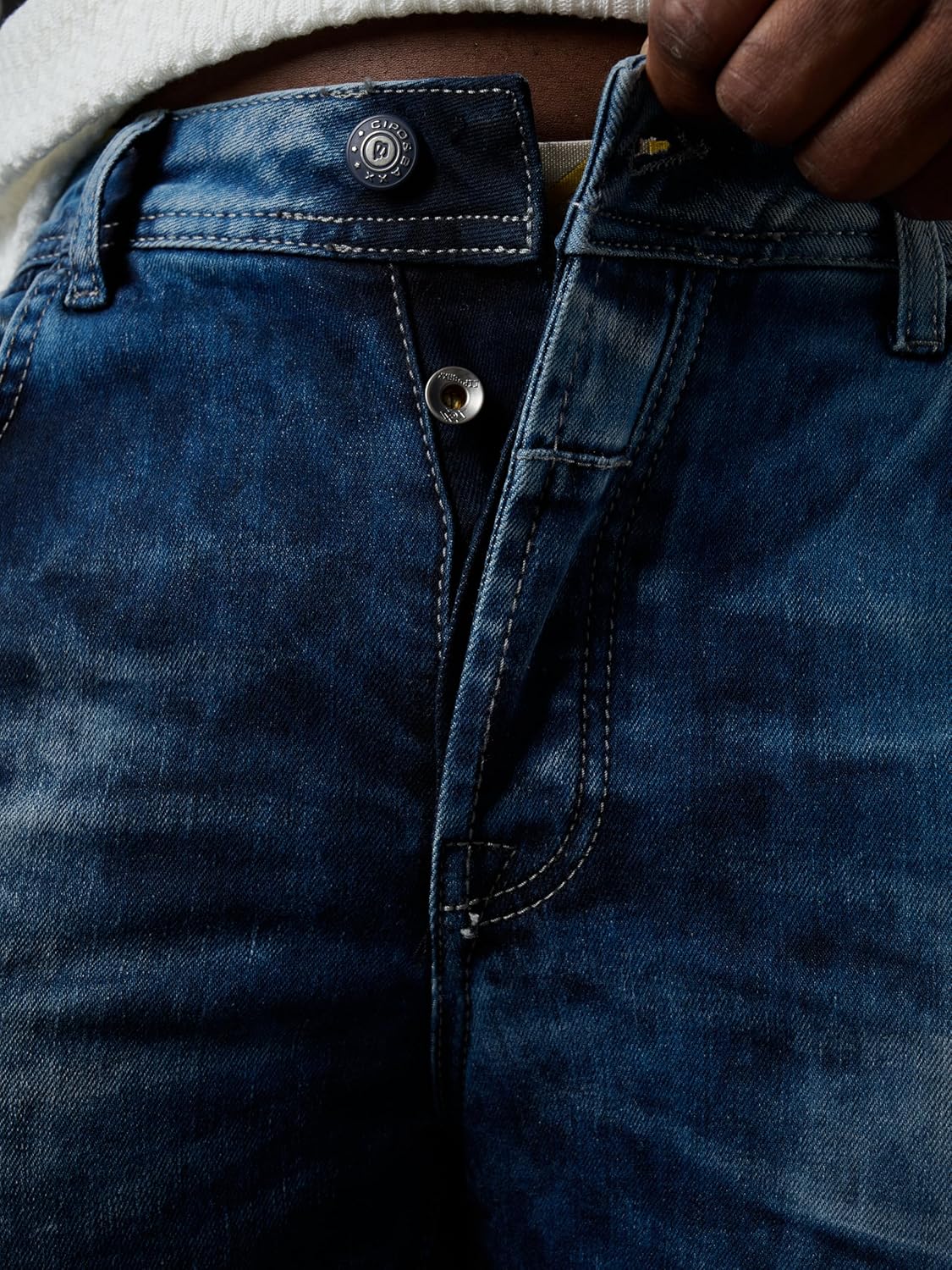 Cipo &amp; Baxx LUMEN Men's Jeans Denim CD286