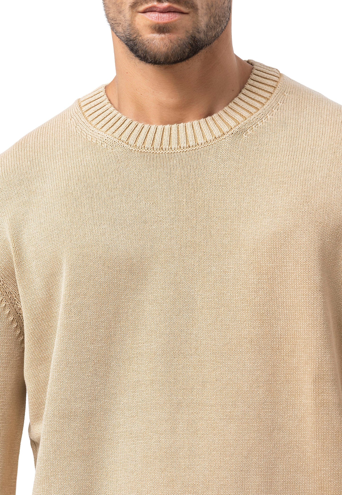 Cipo &amp; Baxx EXETER men's sweater NAVY CP158