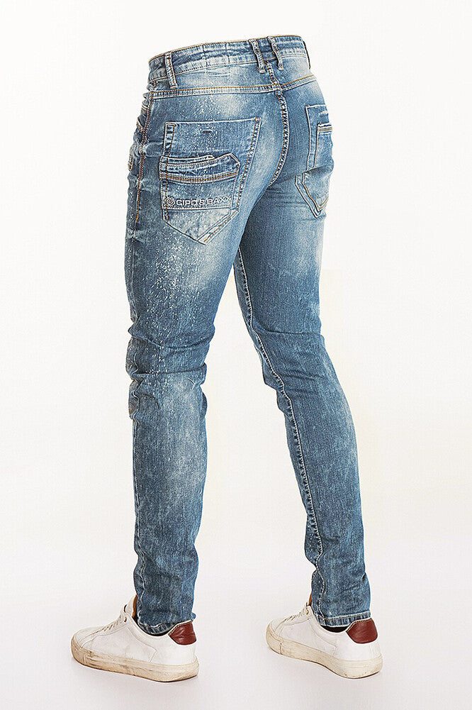 Cipo &amp; Baxx SILVAN men's jeans denim CD790