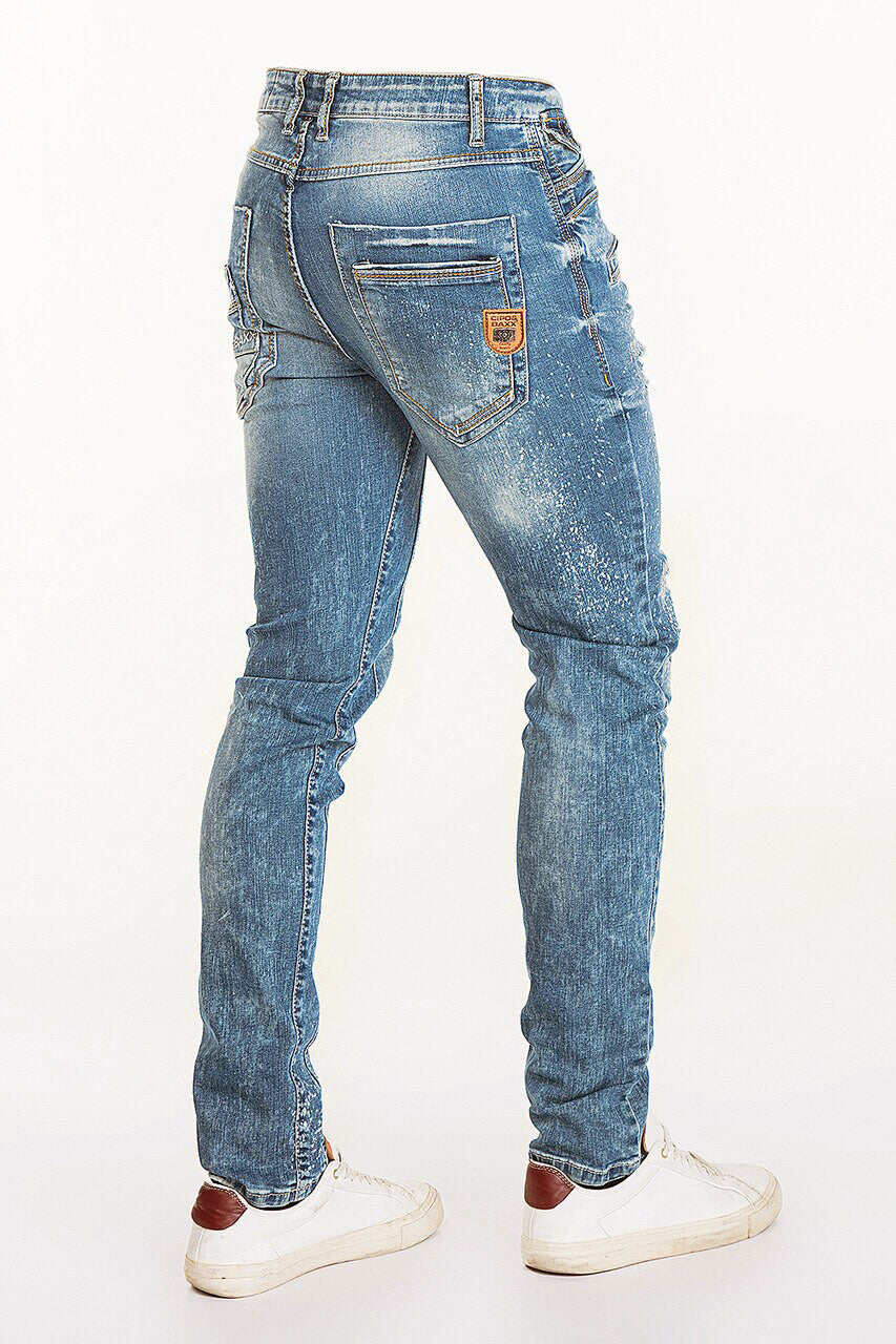 Cipo &amp; Baxx SILVAN men's jeans denim CD790