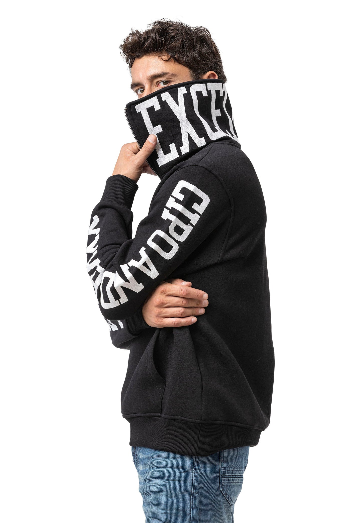 Cipo &amp; Baxx ADELAIDE men's hooded sweatshirt CL559