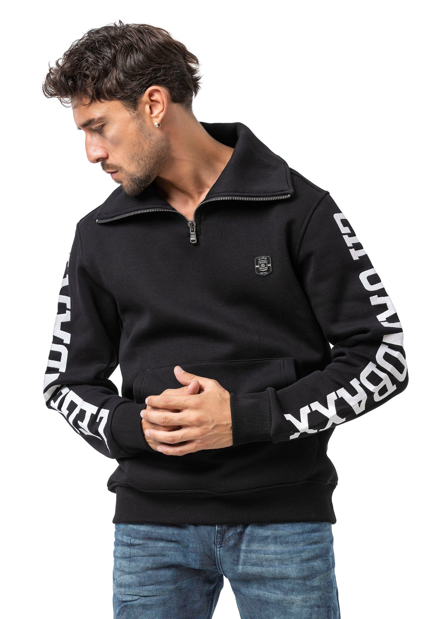Cipo &amp; Baxx ADELAIDE men's hooded sweatshirt CL559