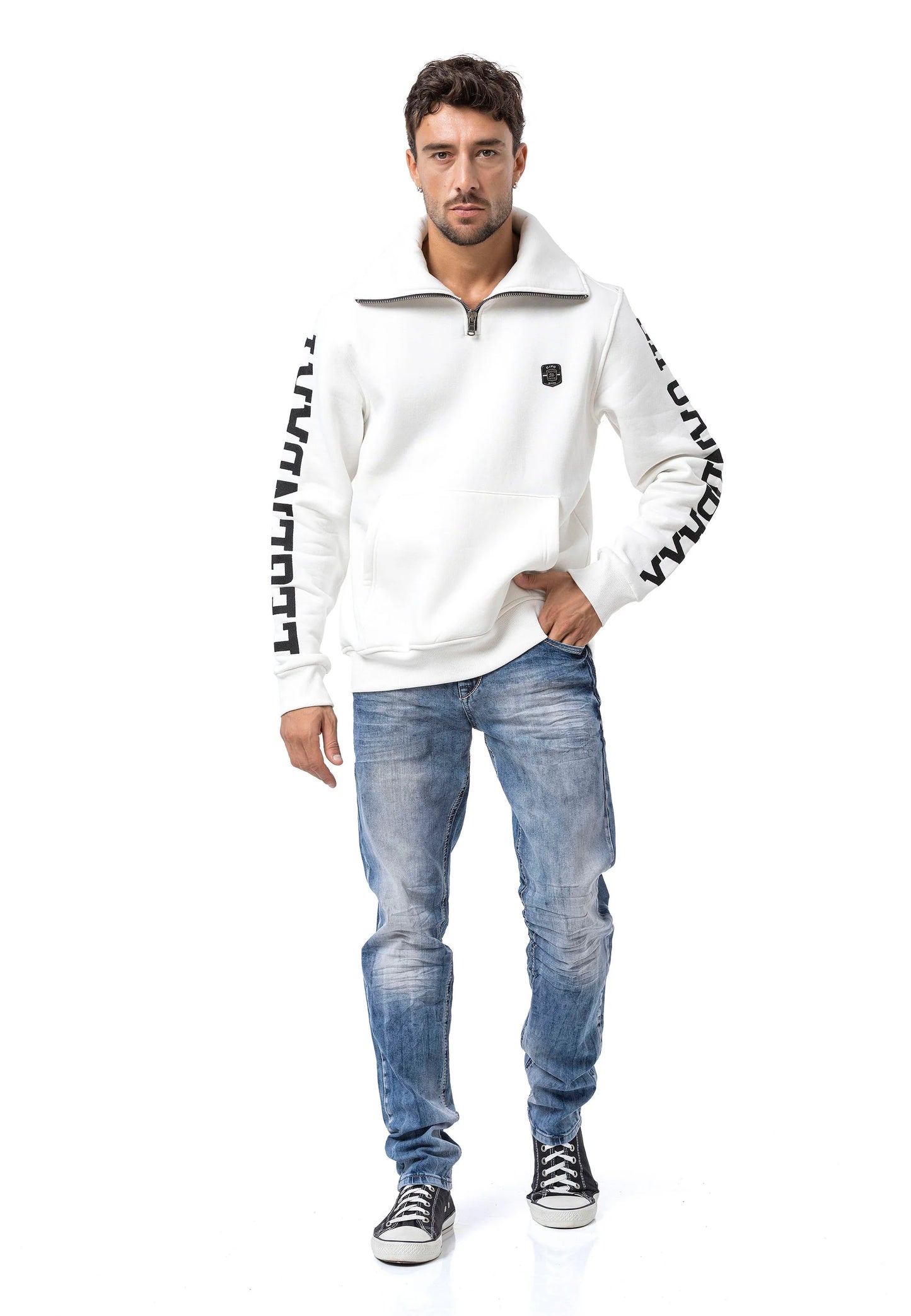 Cipo &amp; Baxx ADELAIDE men's hooded sweatshirt CL559