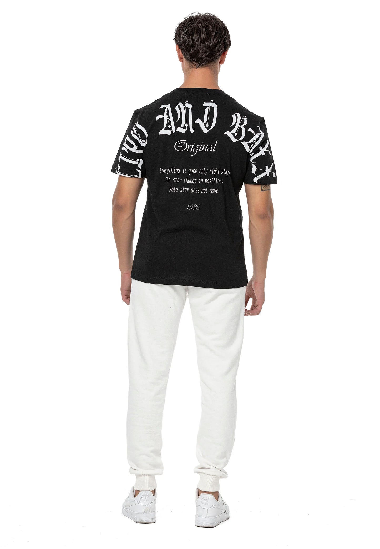 Cipo &amp; Baxx EMPORIA black men's T-shirt CT718