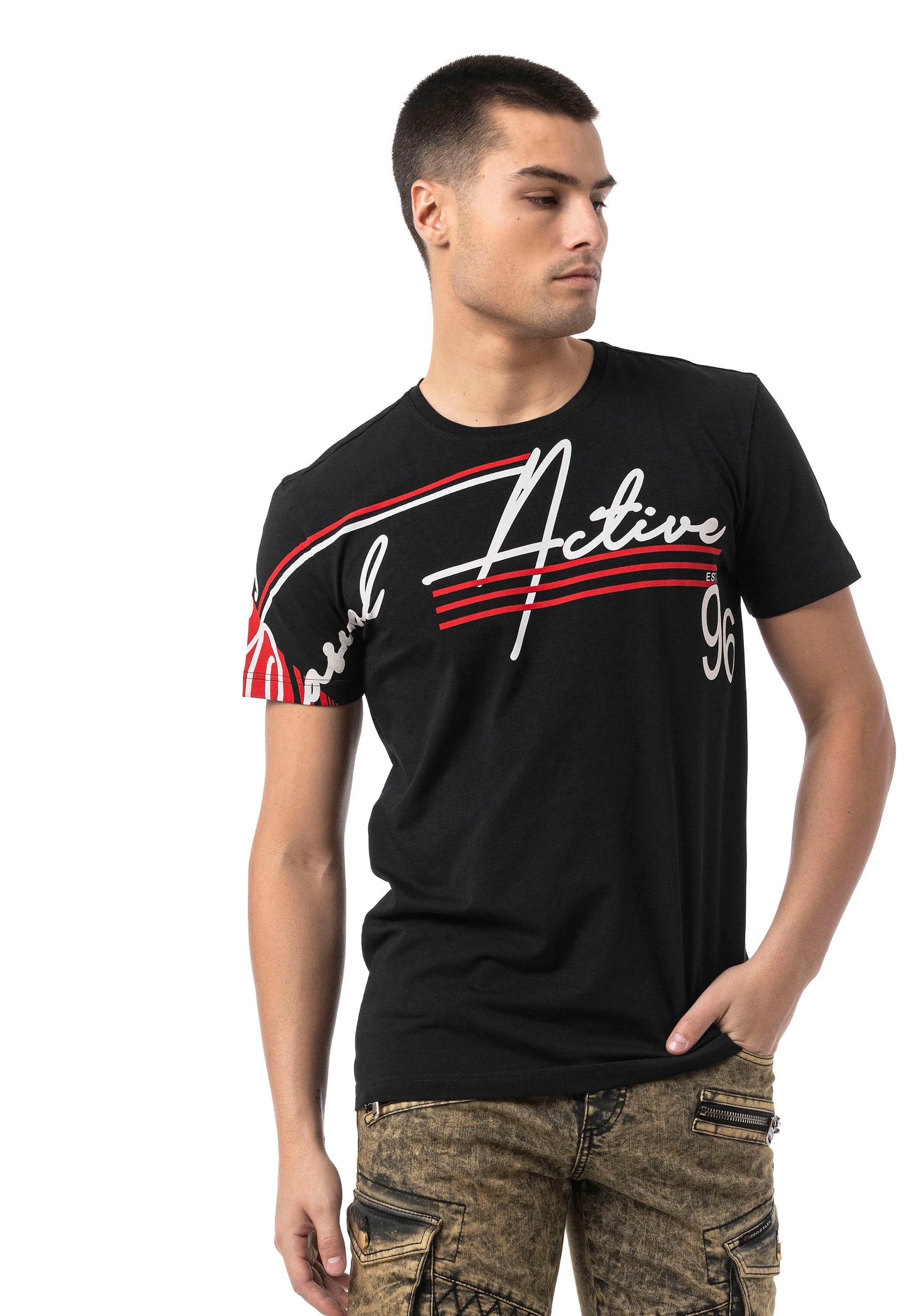 Cipo &amp; Baxx RON Men's T-Shirt CT728