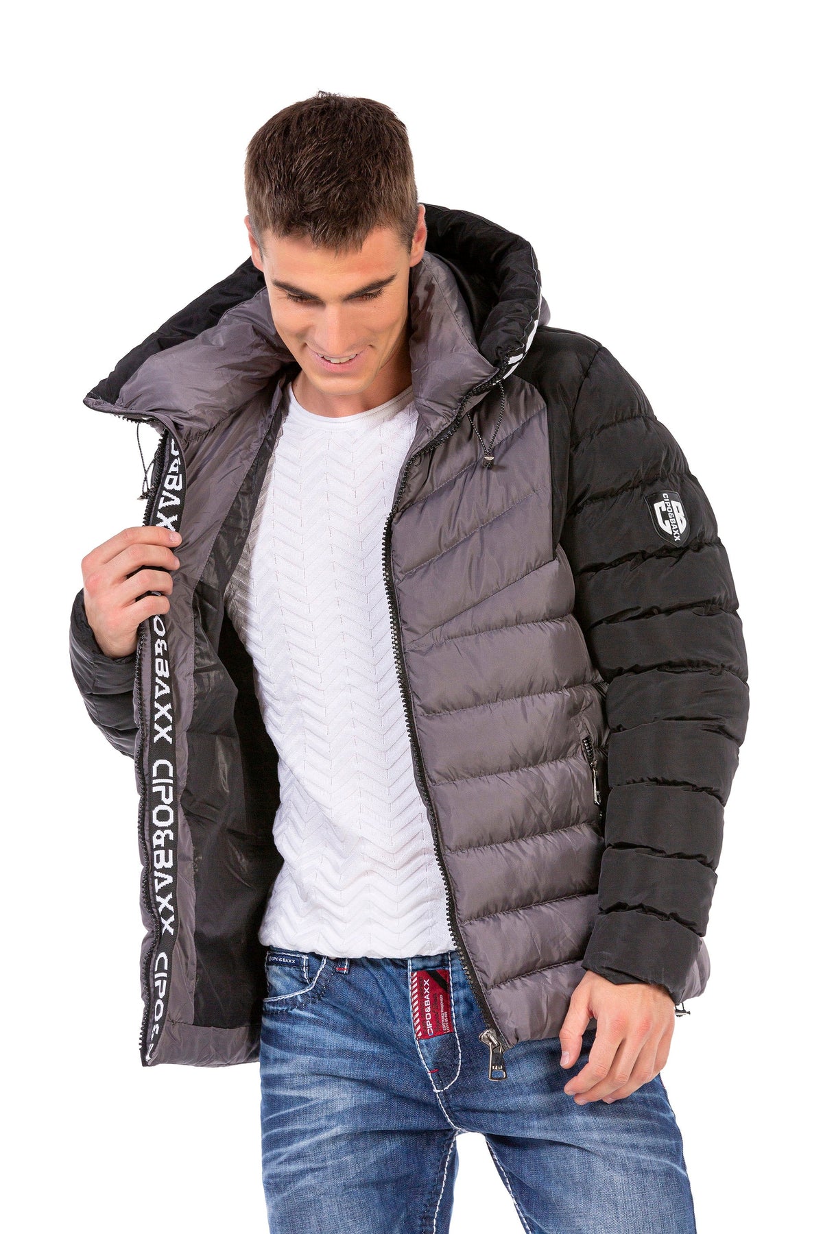 Cipo & Baxx ELIAS Herren Steppjacke CM185 - Persvision