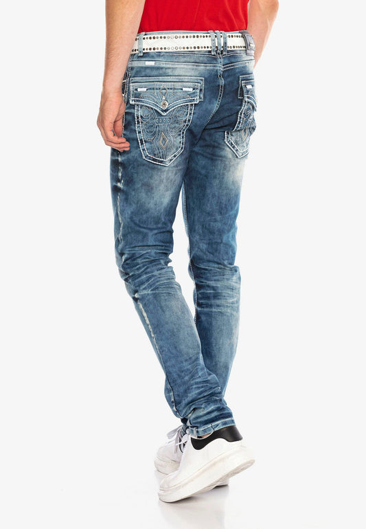 Cipo &amp; Baxx TYLER Men's Jeans Denim CD314