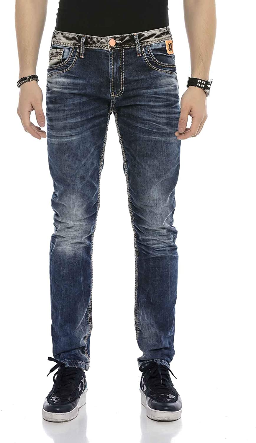 Cipo &amp; Baxx NEOBOOT men's jeans denim CD593