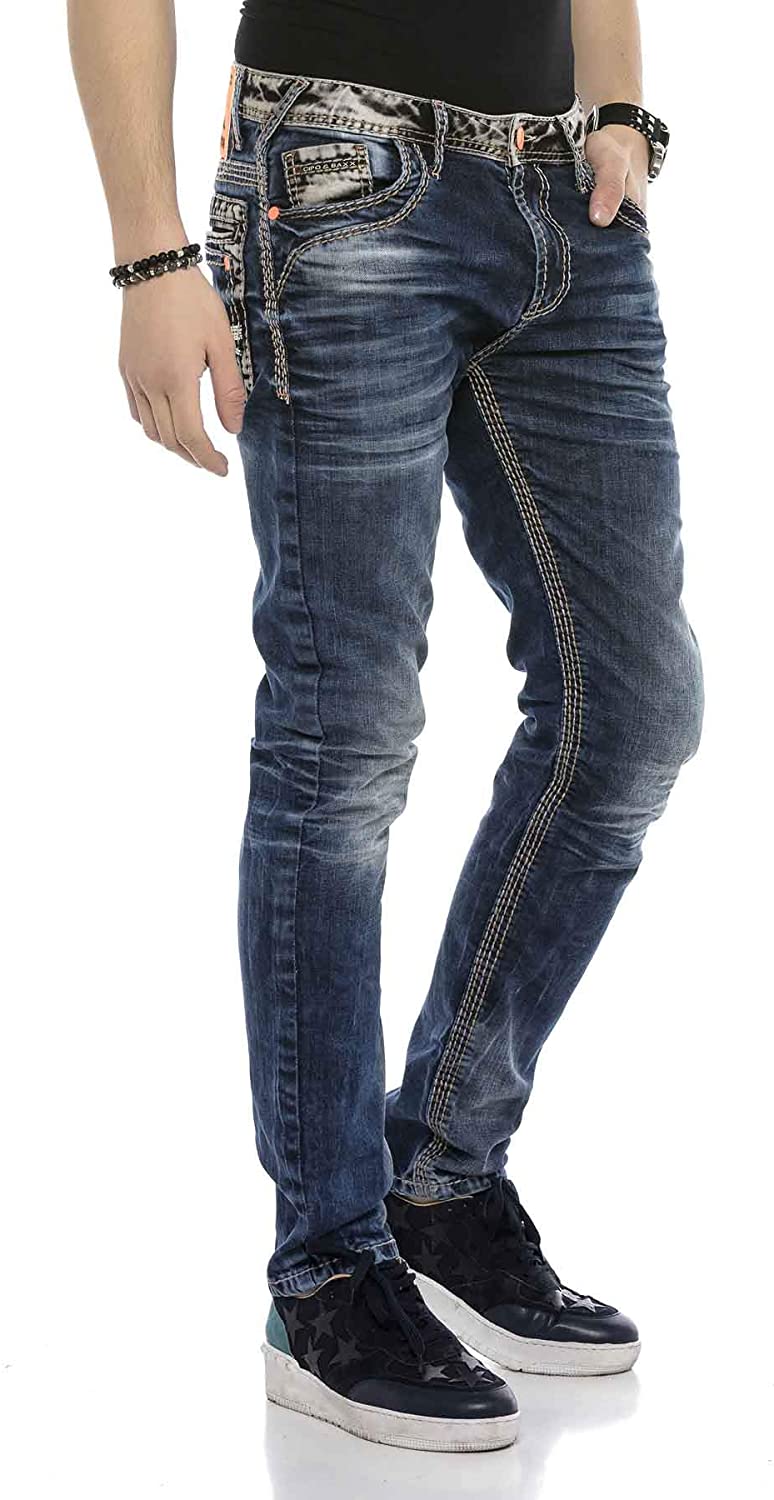 Cipo &amp; Baxx NEOBOOT men's jeans denim CD593