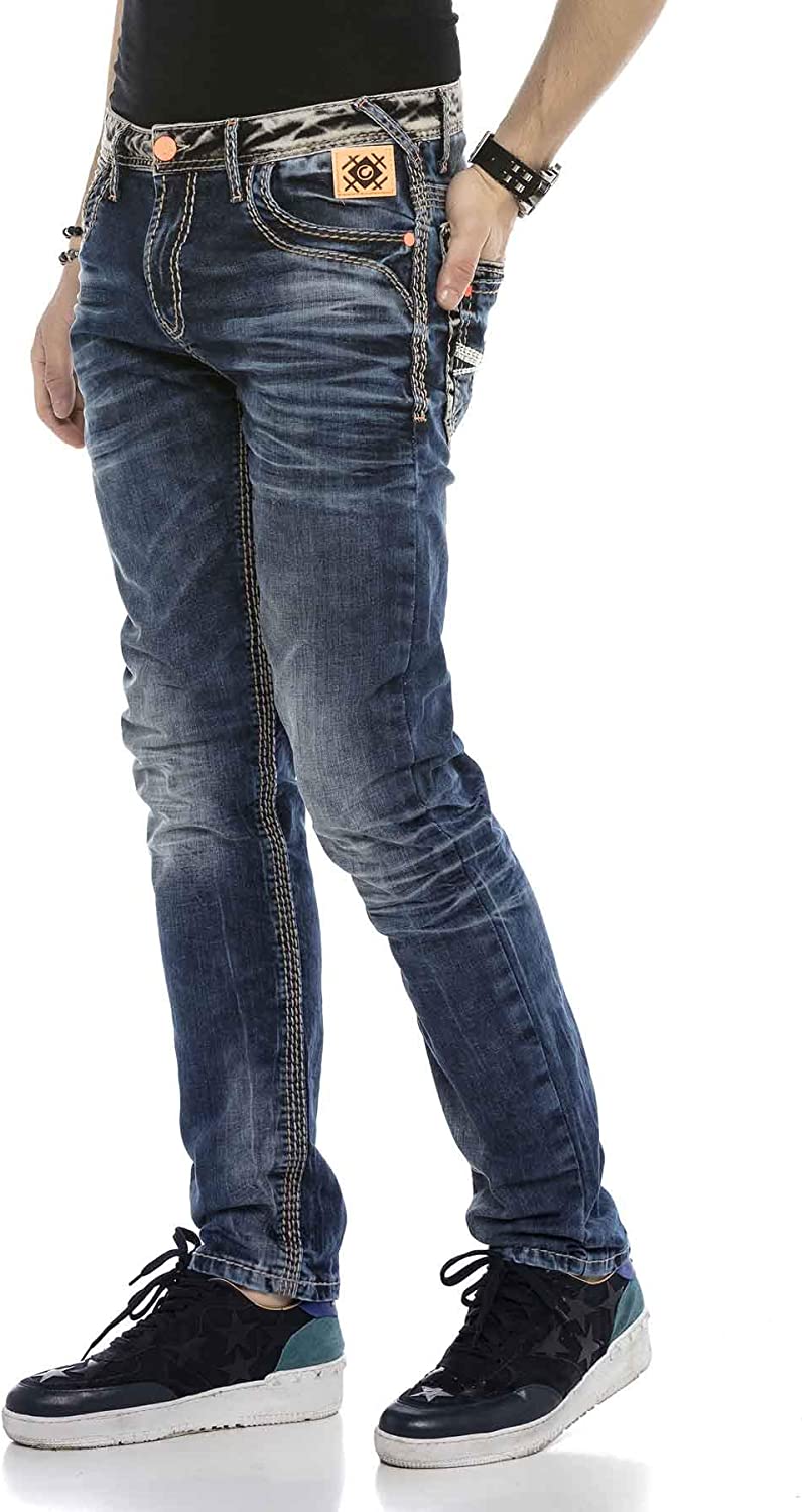 Cipo &amp; Baxx NEOBOOT men's jeans denim CD593