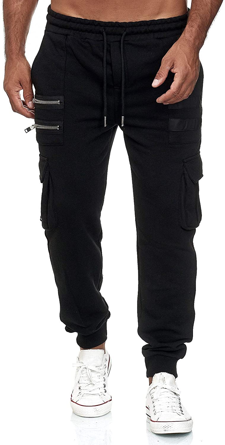 Redbridge RONAN Men's Jogging Bottoms Black M4246