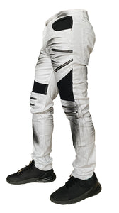 NEW STONE CONCORD men's clubwear jeans white