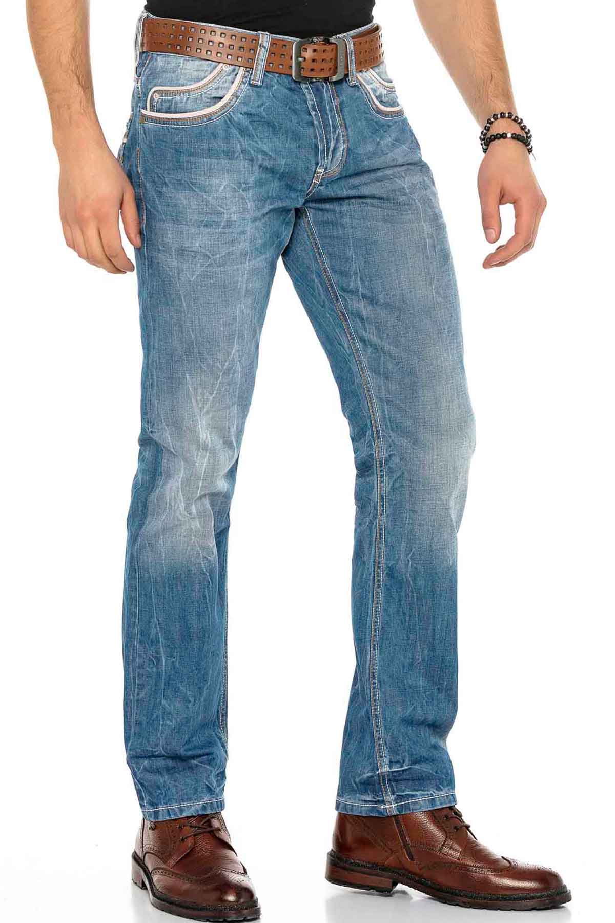 Cipo &amp; Baxx OSCAR men's jeans denim C-0595