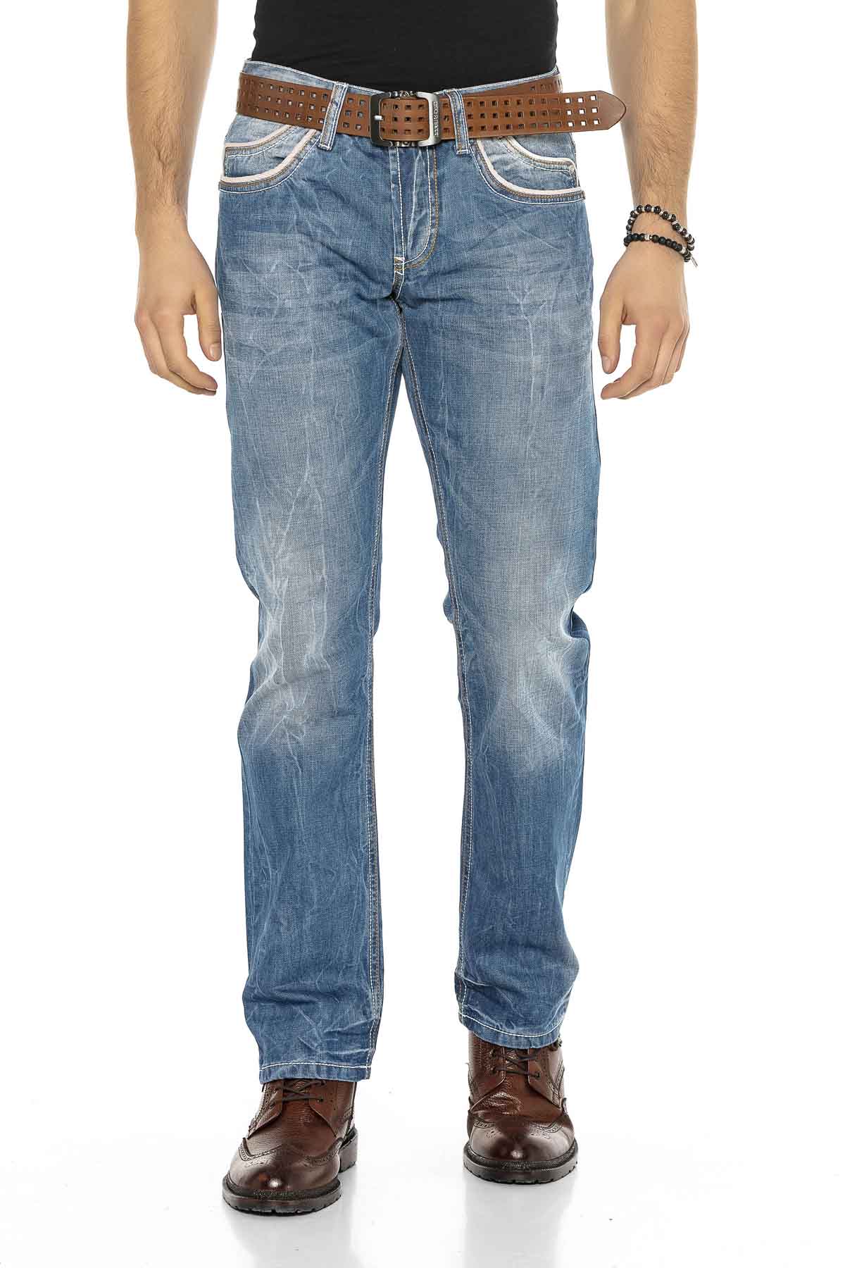 Cipo &amp; Baxx OSCAR men's jeans denim C-0595