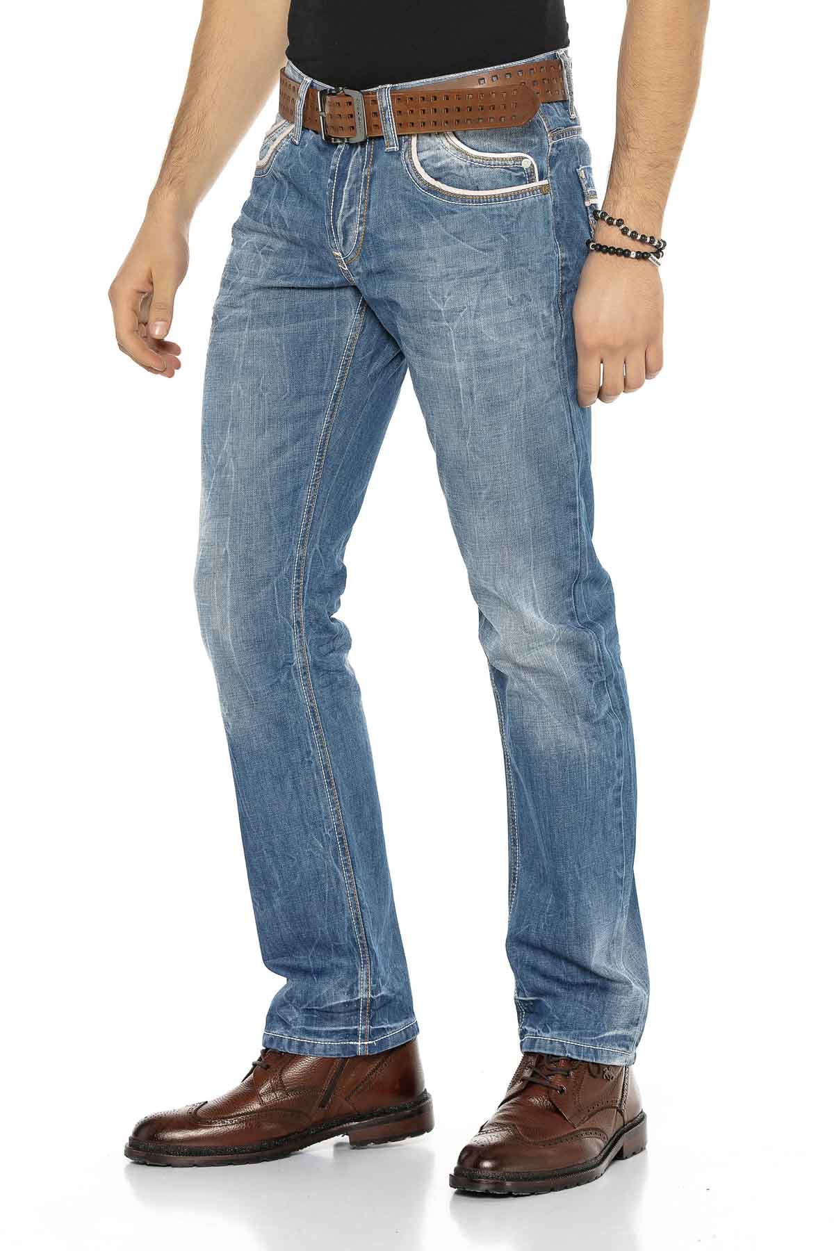 Cipo &amp; Baxx OSCAR men's jeans denim C-0595