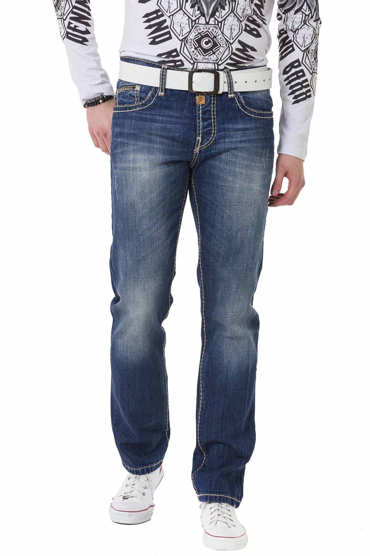 Cipo &amp; Baxx CALGARY Men's Jeans Denim C-0688