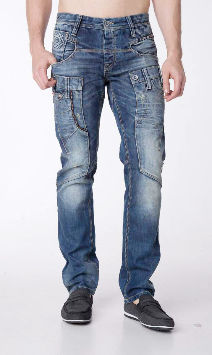 Cipo &amp; Baxx ARIAN men's jeans denim C-1145