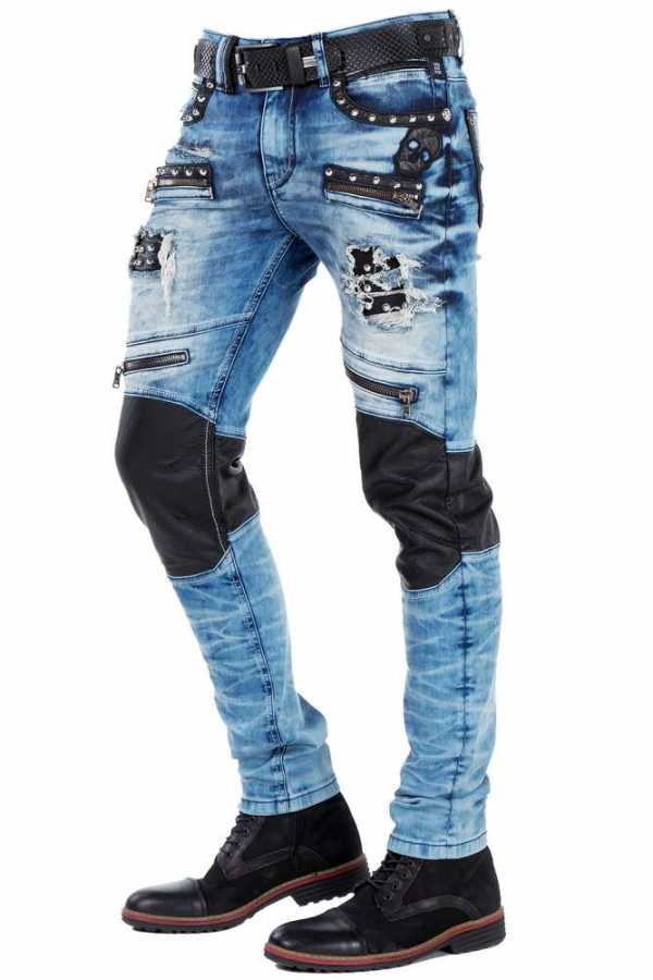 Cipo &amp; Baxx ROCK Men's Jeans Denim CD342