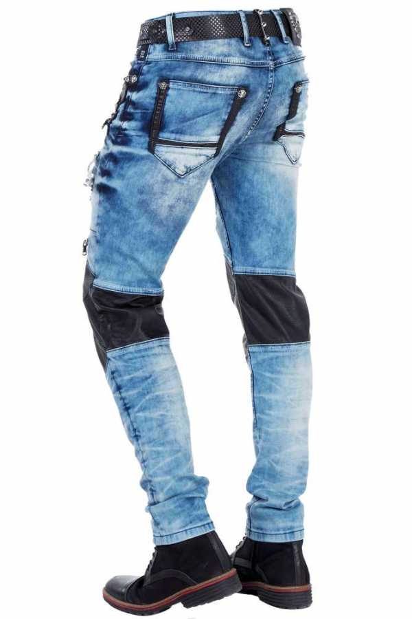 Cipo &amp; Baxx ROCK Men's Jeans Denim CD342