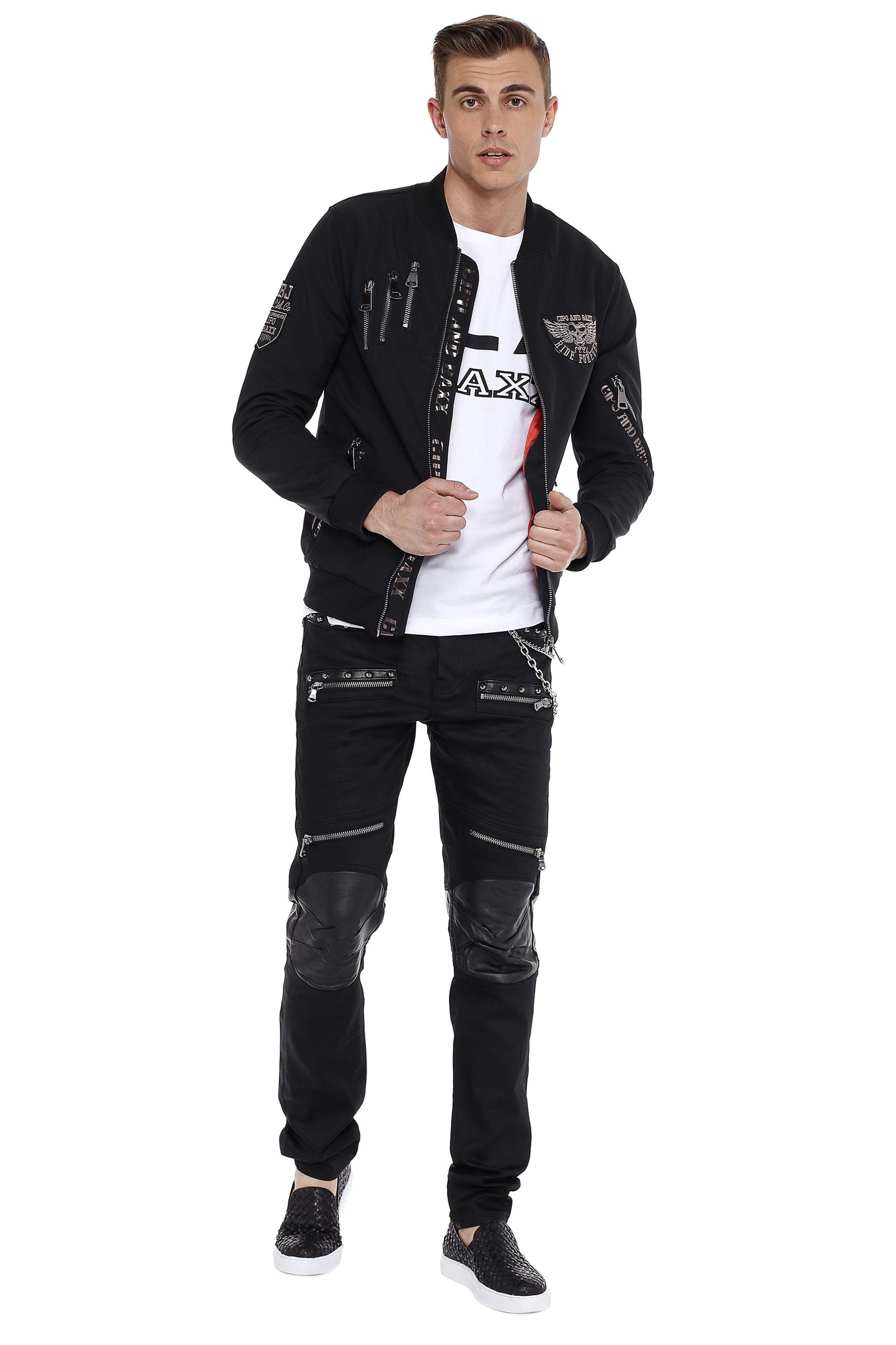 Cipo & Baxx ROCK HARD Herren Jeans Denim CD380