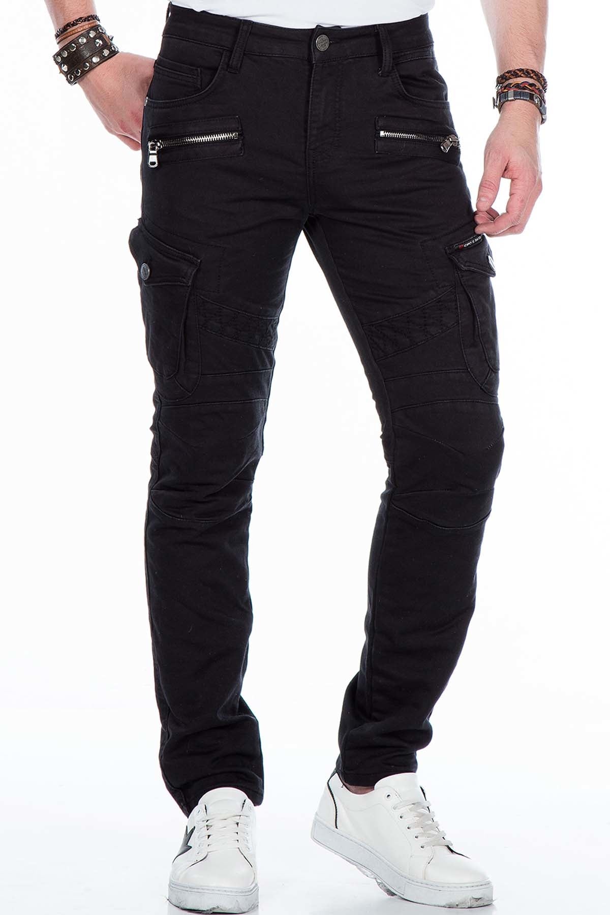 Cipo & Baxx BOZEN Herren Cargo Jeans CD424