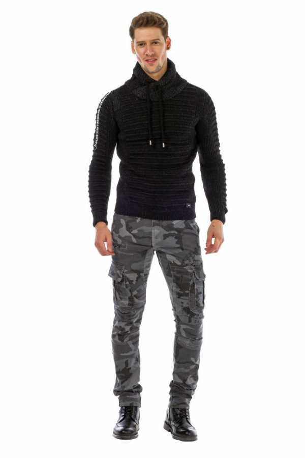 Cipo &amp; Baxx CAMOUFLAGE STONE men's jeans CD455