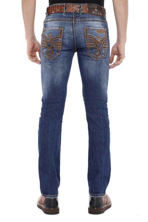 Cipo & Baxx OUTLINE Herren Jeans Denim CD483