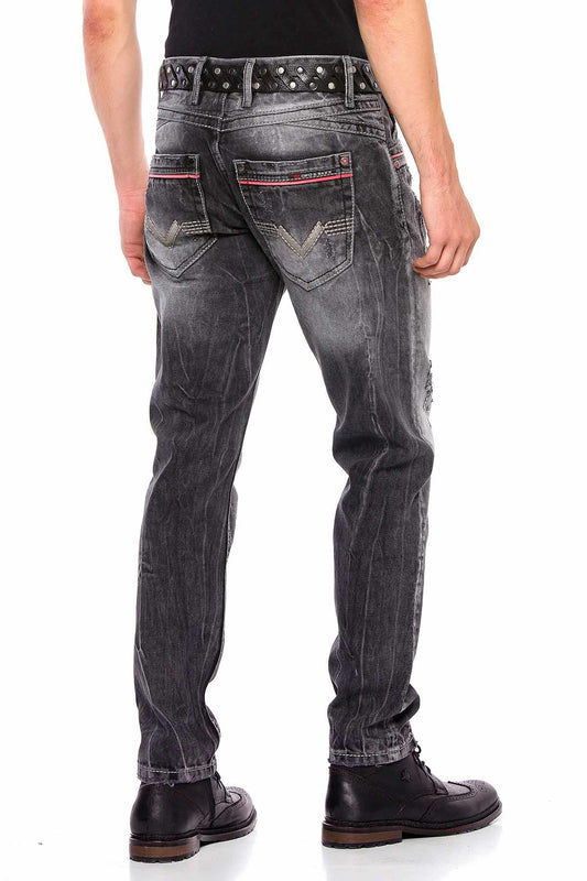 Cipo &amp; Baxx NIGHTSHADE men's jeans denim CD545