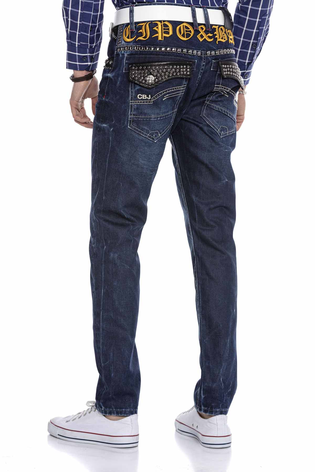 Cipo &amp; Baxx SPLENDID Men's Jeans Denim CD665